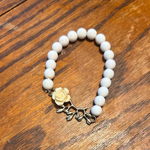 VTG Bracelet with rose - Picture 1 of 1